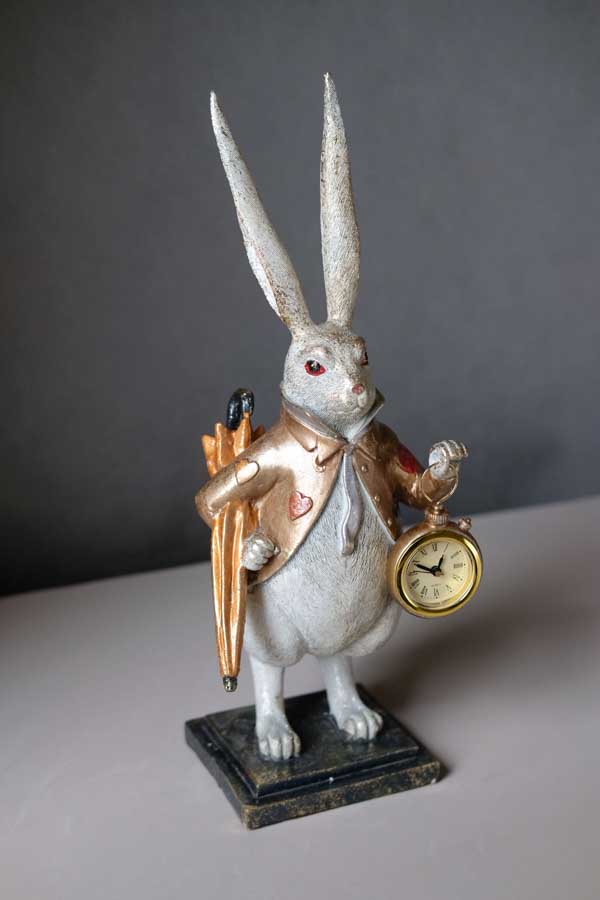 Фигурка с часами Английская коллекция Кролик #2 (2)